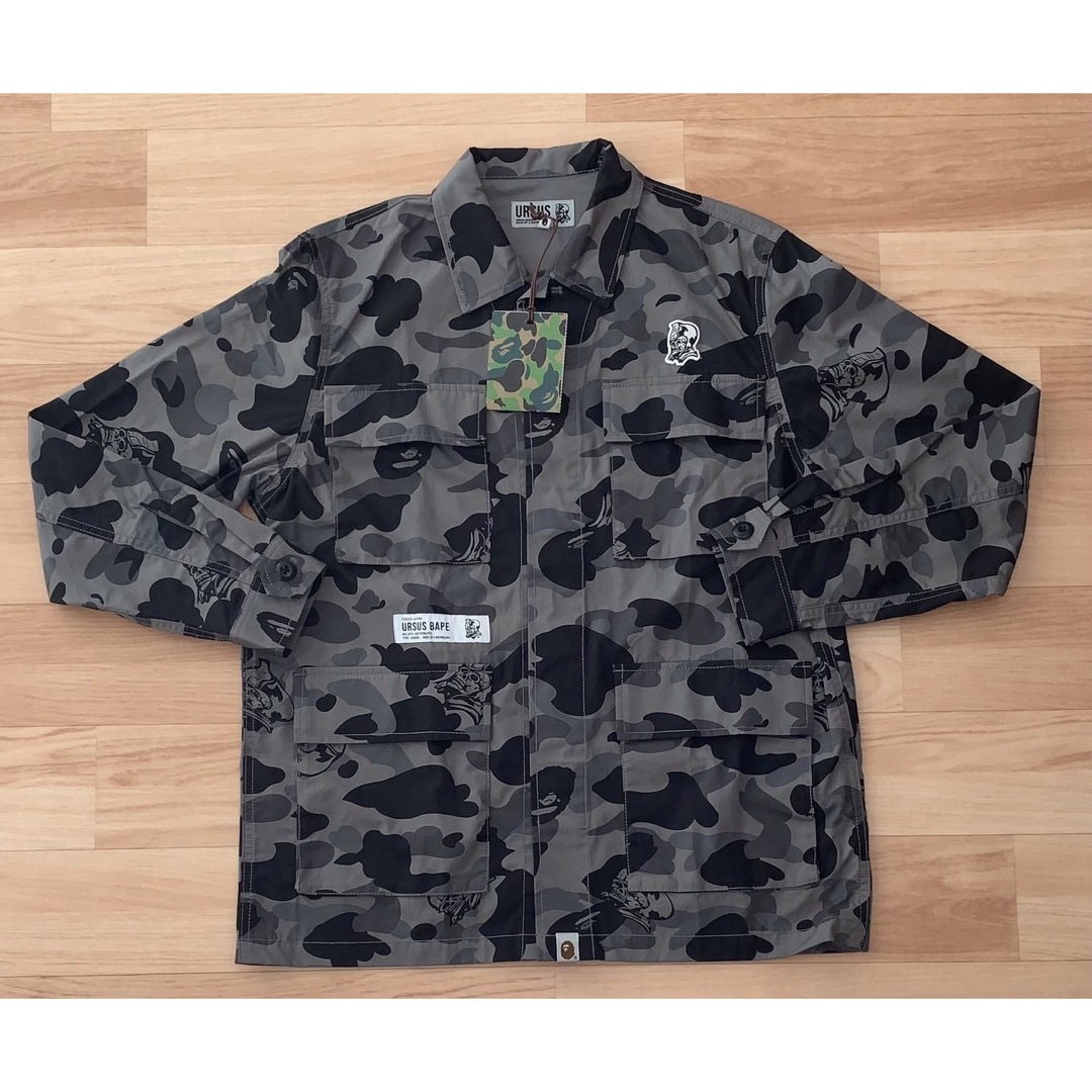 URSUS BAPE  ウールシャツジャッケット