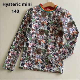 ヒステリックミニ(HYSTERIC MINI)のヒステリックミニ　ヒスミニ  長袖　ストレッチ　シャツ　ロンT 140 秋　冬(Tシャツ/カットソー)