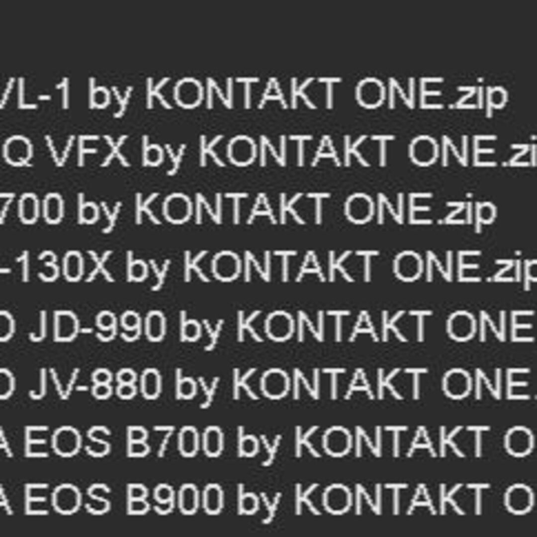 【#KONTAKT音源】シンセサイザーサンプリング音源（DL販売） 5