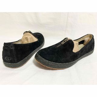 アグ(UGG)の未使用 UGG セラーラ ジップ スリッポン フラットシューズ USA7 24㎝(スリッポン/モカシン)