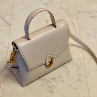 チャールズアンドキース(Charles and Keith)のストーンエンベリッシュド ハンドルバッグ(ハンドバッグ)