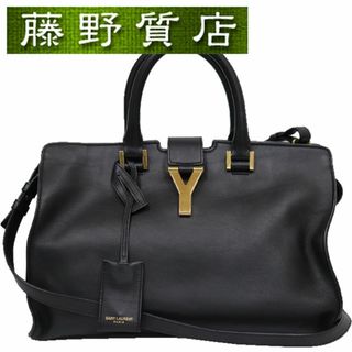 サンローラン(Saint Laurent)の サンローラン SAINT LAURENT YSL ベイビー カバス パリ バッグ ショルダー レザー 黒 キーリング 2way 斜め掛け 8244(ショルダーバッグ)