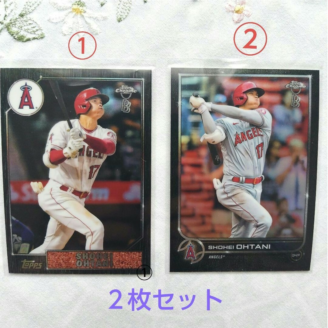 大谷翔平カード２枚セット  2022 Topps Ben Baller