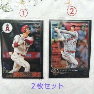 大谷翔平カード２枚セット  2022 Topps Ben Baller(シングルカード)