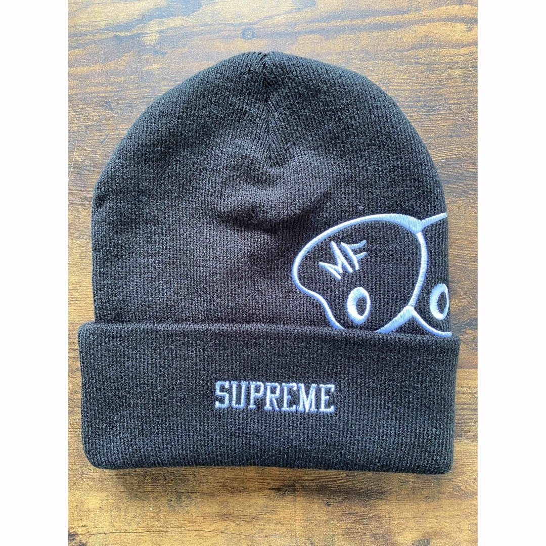 Supreme Mf Doom Beanie Heather Grey www.apidofarm.com