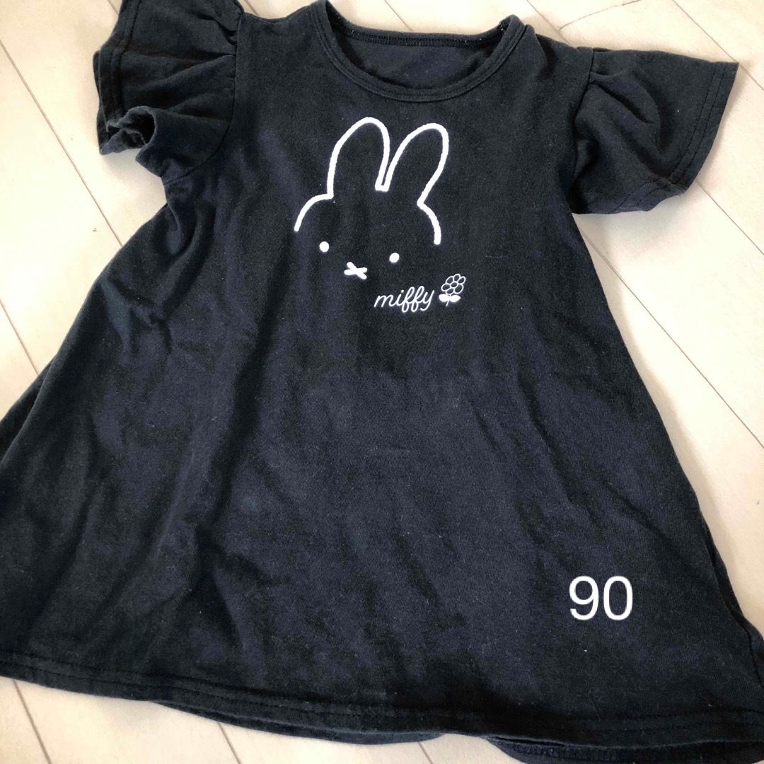 miffy ワンピース　90cm キッズ/ベビー/マタニティのキッズ服女の子用(90cm~)(ワンピース)の商品写真