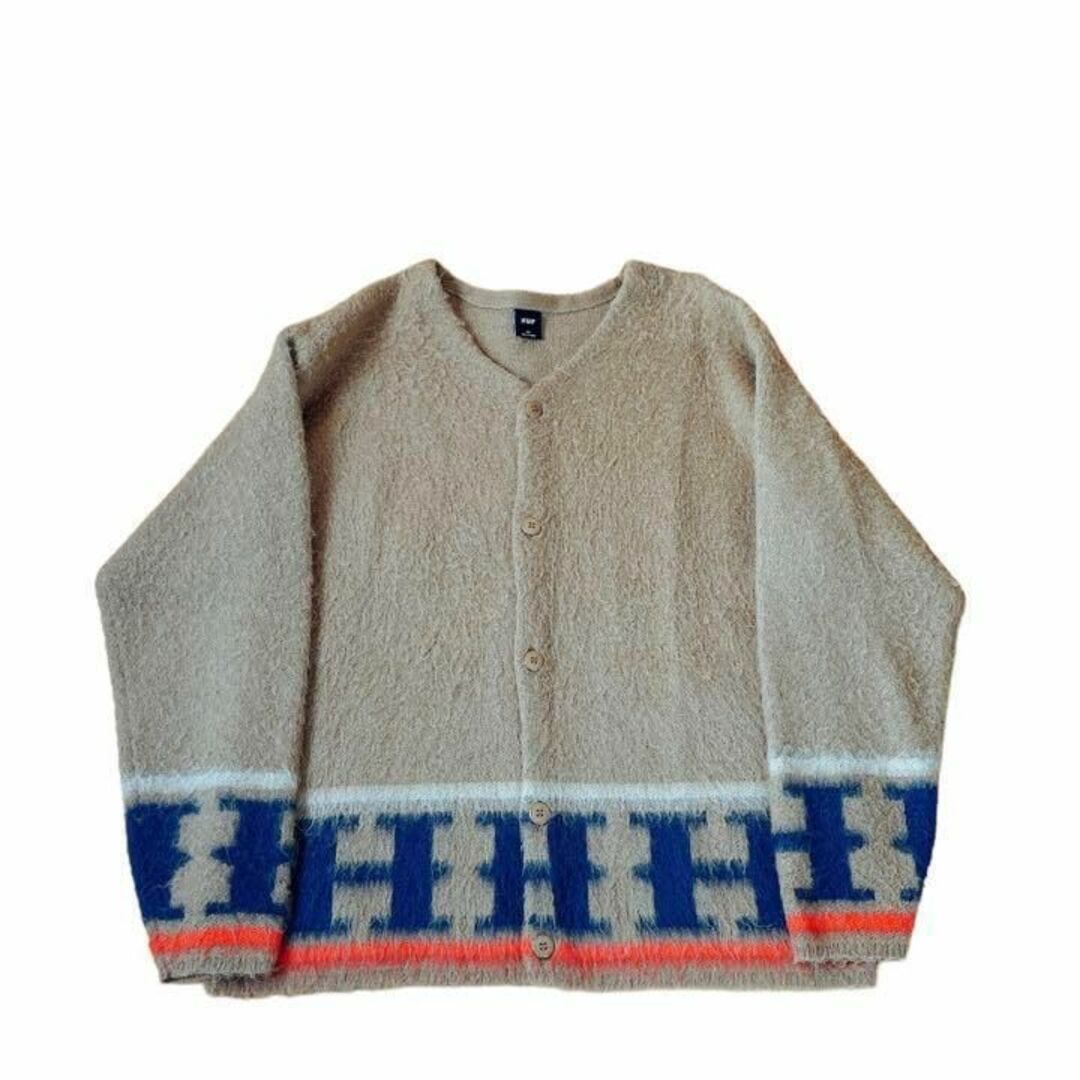 HUF ハフ ニット カーディガン XL Hロゴ-