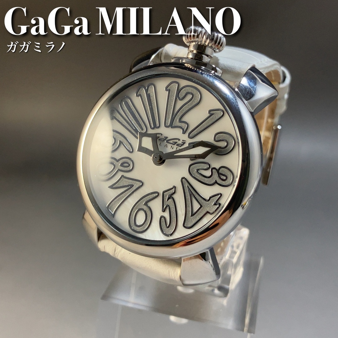 イタリアブランド男性用腕時計メンズウォッチガガミラノ5020マヌアーレ40