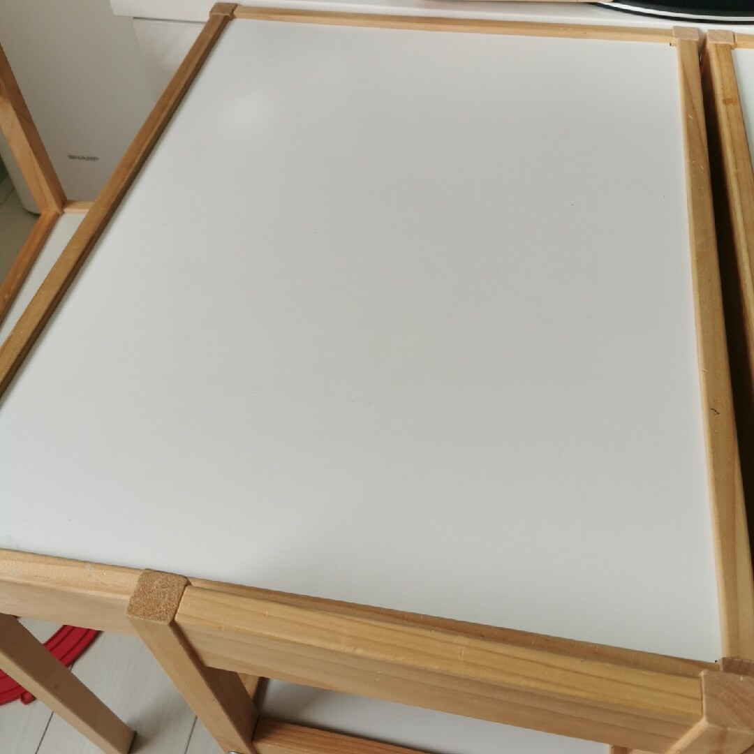 IKEA(イケア)のIKEAテーブル&チェアセット インテリア/住まい/日用品の机/テーブル(学習机)の商品写真