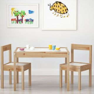 イケア(IKEA)のIKEAテーブル&チェアセット(学習机)