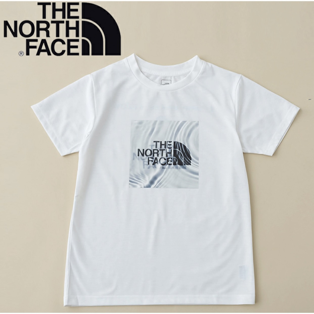 THE NORTH FACE(ザノースフェイス)のTHE NORTH FACE ノースフェイス Tシャツ 110cm 白 ホワイト キッズ/ベビー/マタニティのキッズ服男の子用(90cm~)(Tシャツ/カットソー)の商品写真