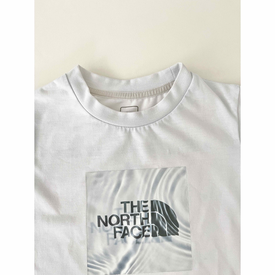 THE NORTH FACE(ザノースフェイス)のTHE NORTH FACE ノースフェイス Tシャツ 110cm 白 ホワイト キッズ/ベビー/マタニティのキッズ服男の子用(90cm~)(Tシャツ/カットソー)の商品写真