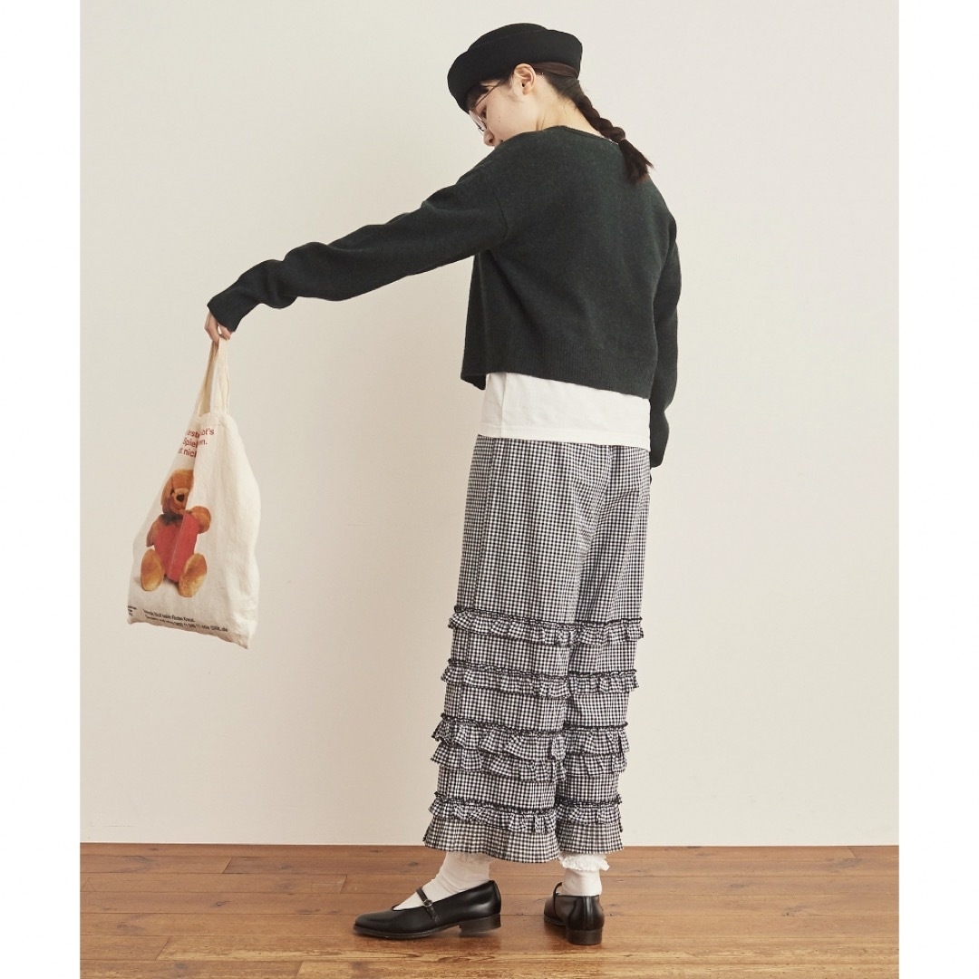 fig London(フィグロンドン)のDECO gingham pants   レディースのパンツ(カジュアルパンツ)の商品写真