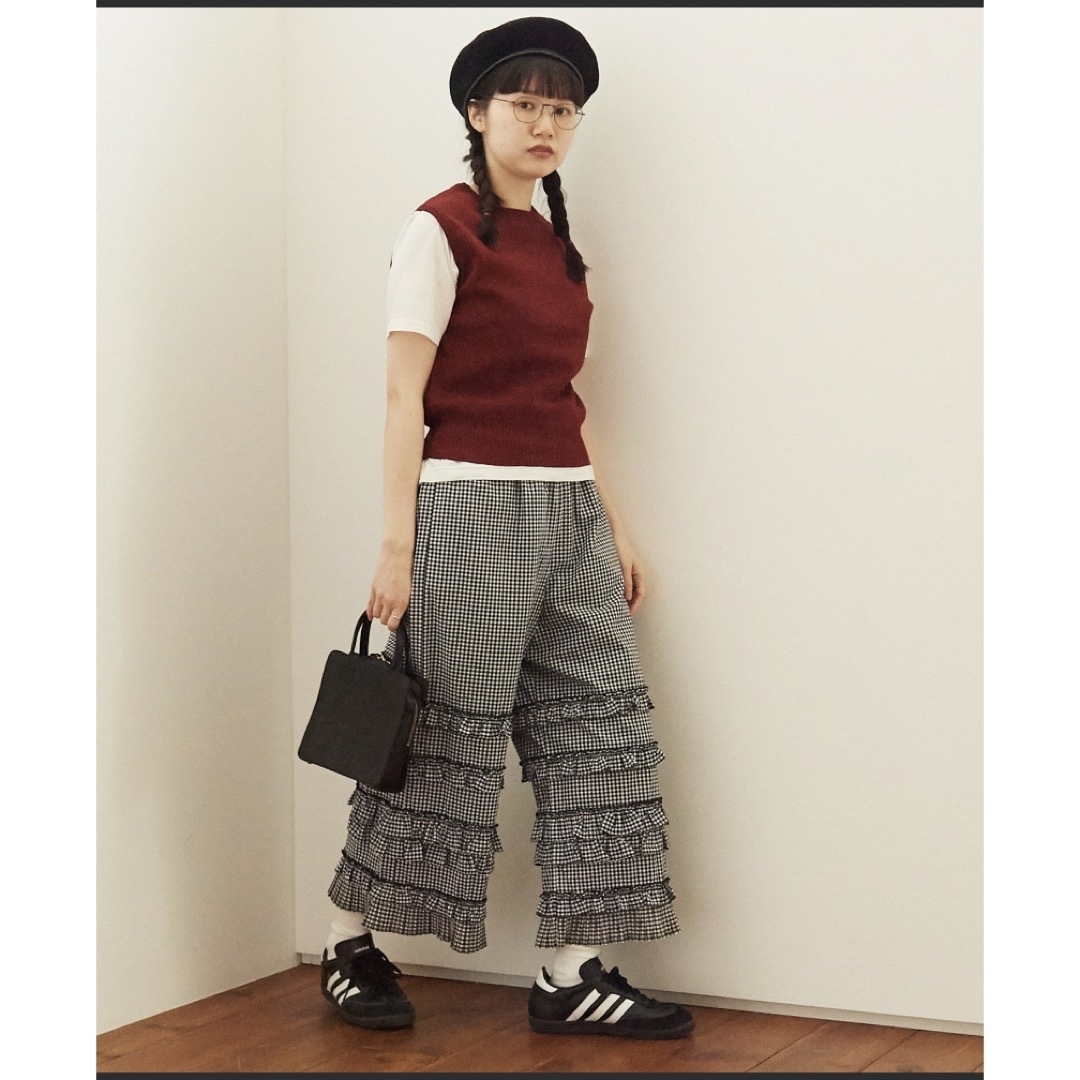 fig London(フィグロンドン)のDECO gingham pants   レディースのパンツ(カジュアルパンツ)の商品写真