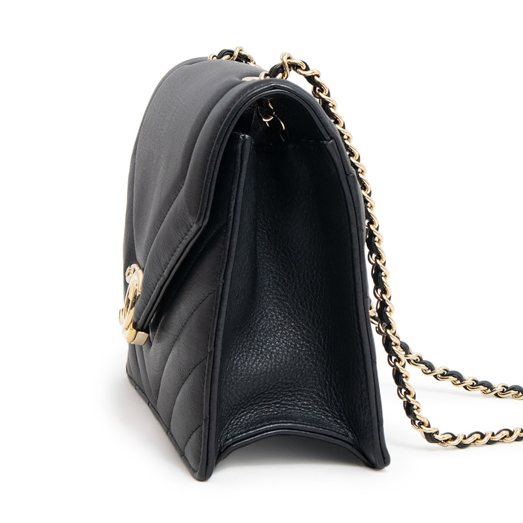 CHANEL - シャネル シェブロン Vステッチ ココマーク チェーン