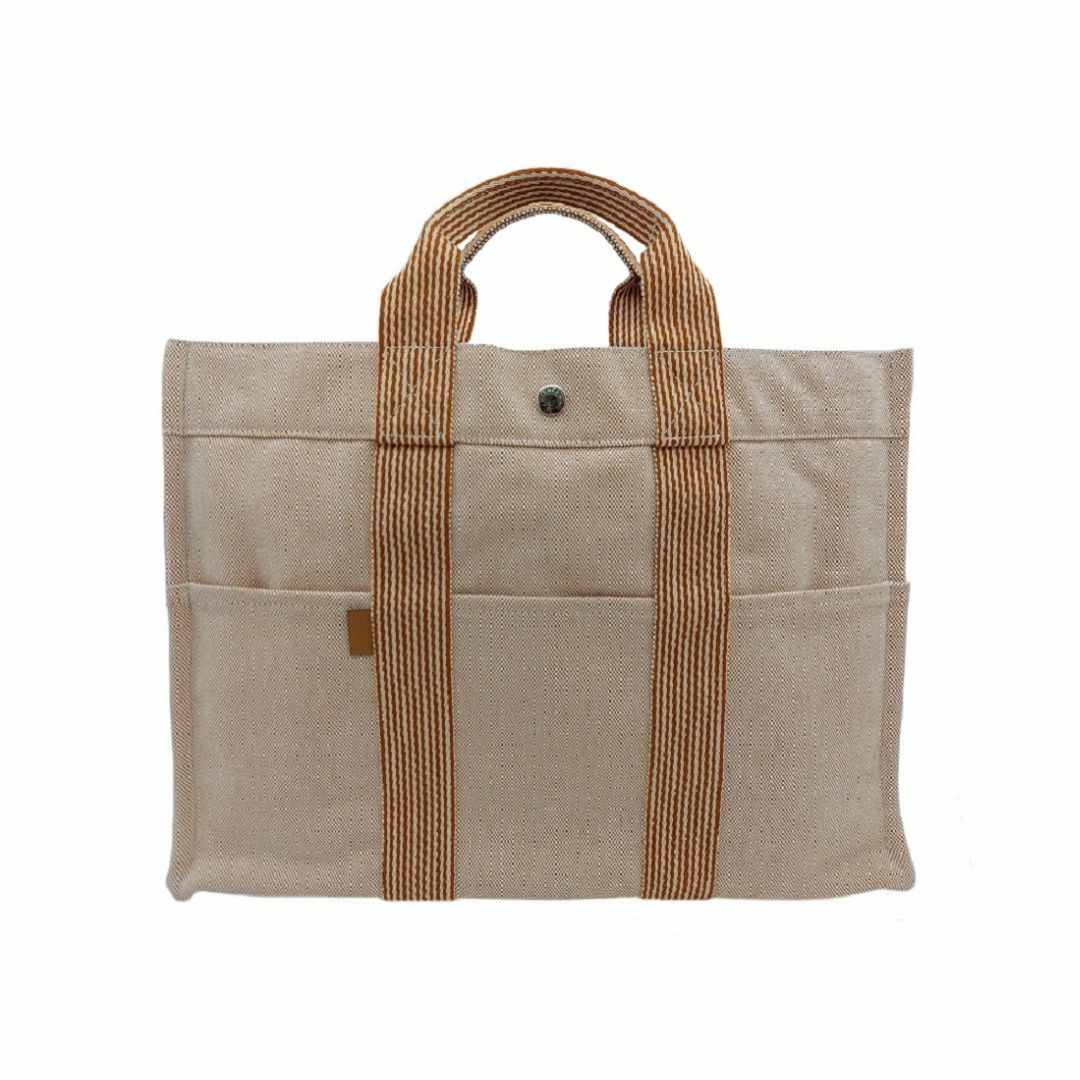 未使用品!HERMES【エルメス】ニューフールトゥ MM キャンバストート