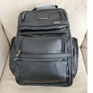 TUMI ALPHA 3 バックパック カーボンレザー(バッグパック/リュック)