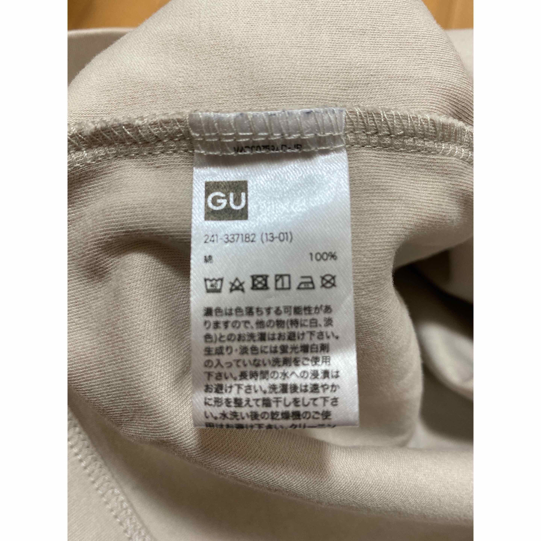 GU(ジーユー)のGU Tシャツ レディースL レディースのトップス(Tシャツ(半袖/袖なし))の商品写真