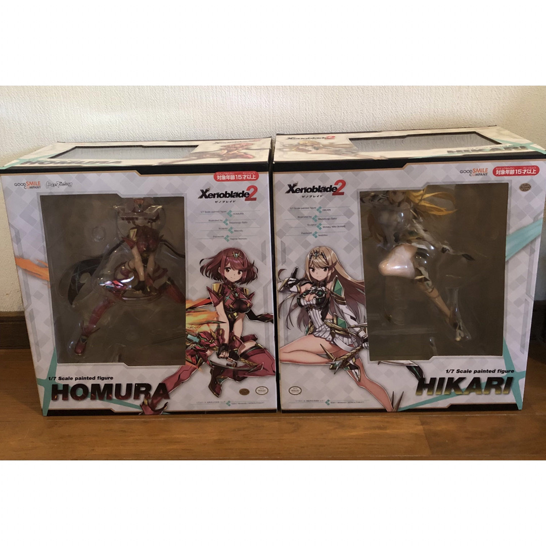 ゼノブレイド2 ホムラ ヒカリ 1/7スケールフィギュア 2体セット