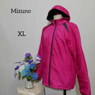 ミズノ(MIZUNO)のMizuno　ジャンパー　XLサイズ   ピンク色系(ナイロンジャケット)