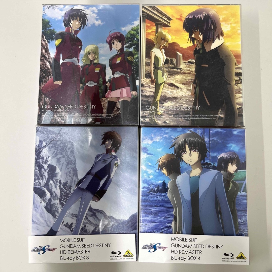 ★（23a）未開封 DVD 4セット 機動戦士ガンダム SEED DESTINY