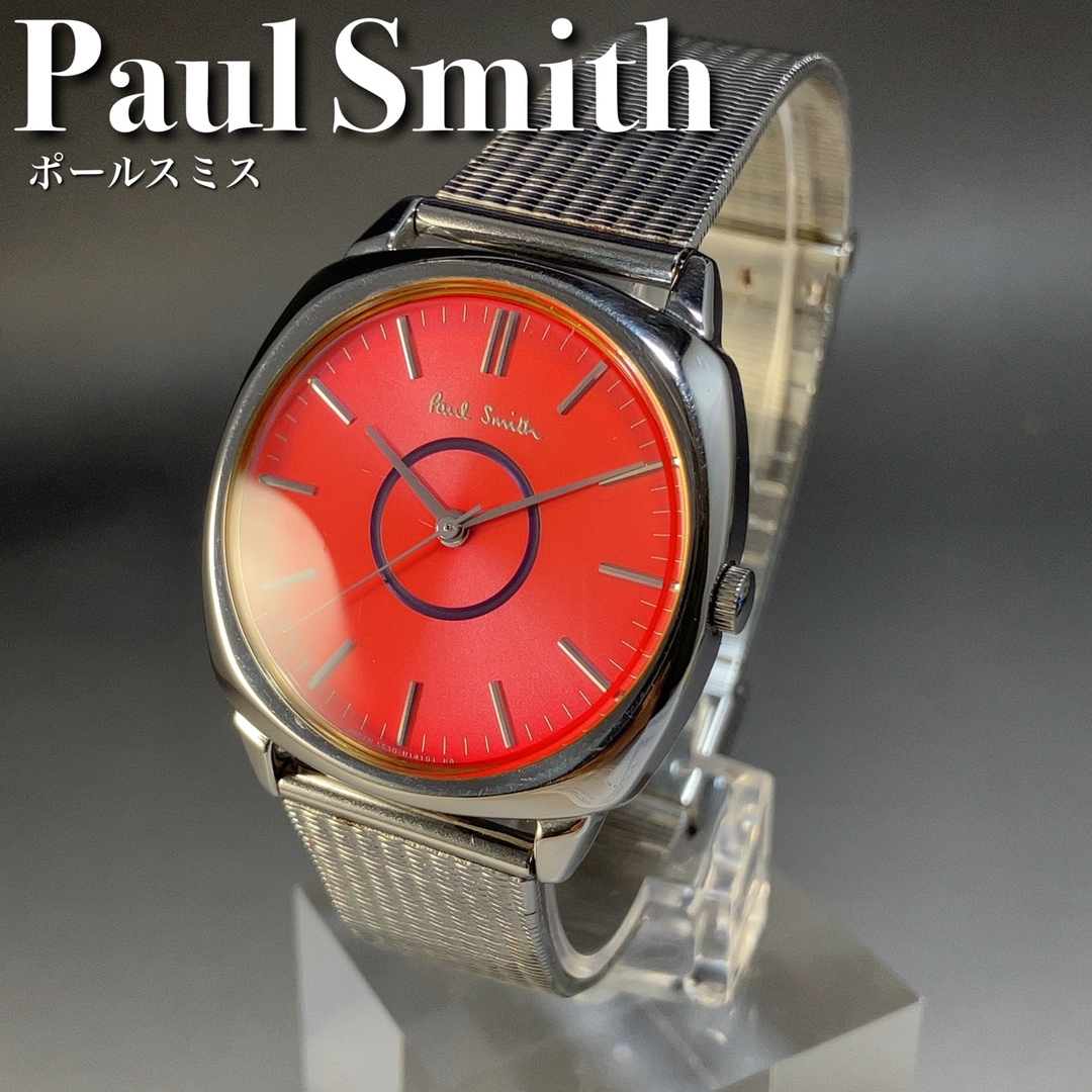 腕時計メンズポールスミスクォーツギフト男性用スクエアPaulSmithプレゼント | フリマアプリ ラクマ