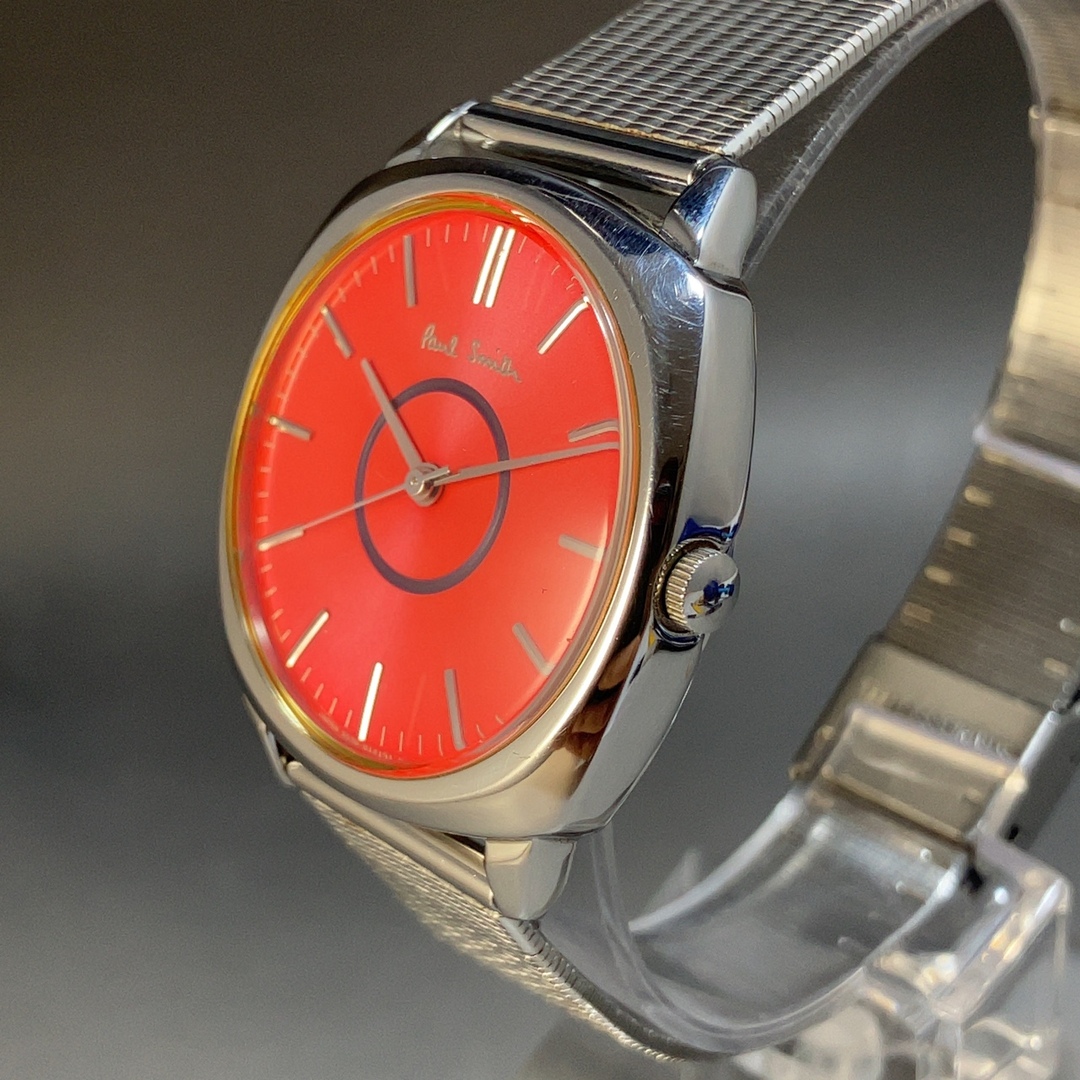 腕時計【稼動品＋付属品有】Paul Smith メンズ腕時計　クォーツ　ゴールドカラー