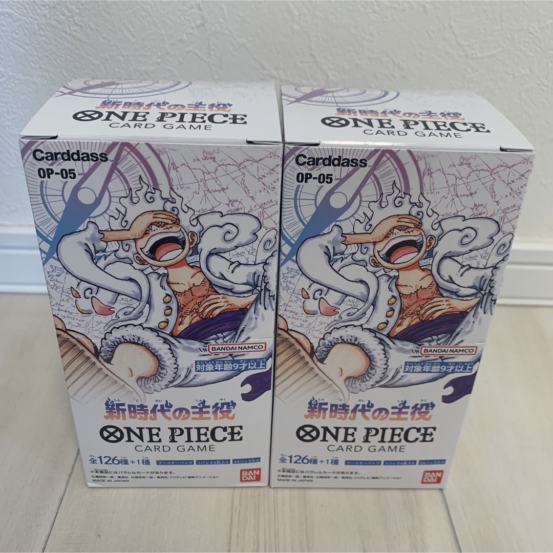 ONE PIECE - 新品未開封 ワンピースカード 新時代の主役 2BOXの通販 by ...