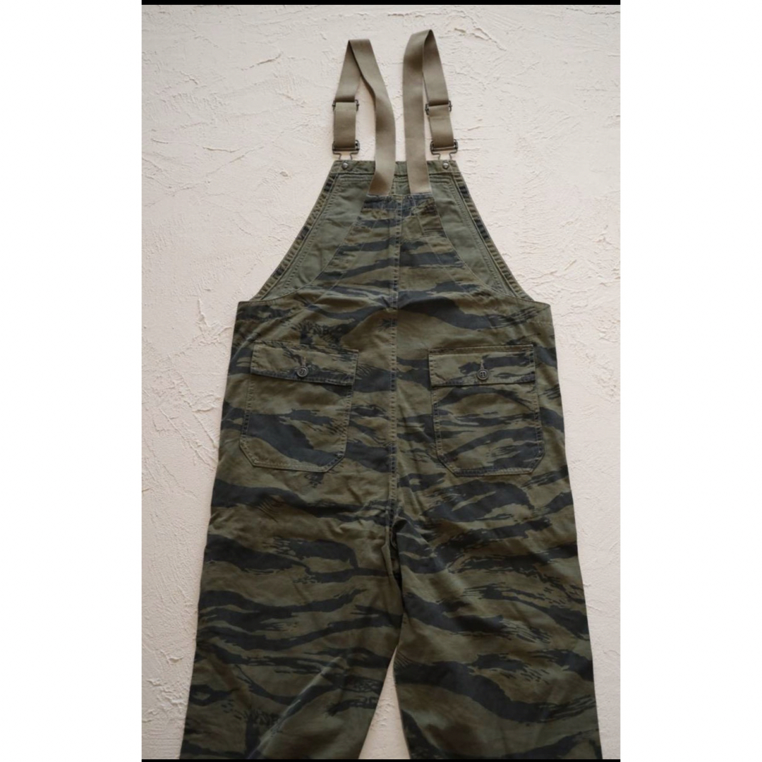 新品*RRL*カモ リップストップ オーバーオール*M* ダブルアールエル