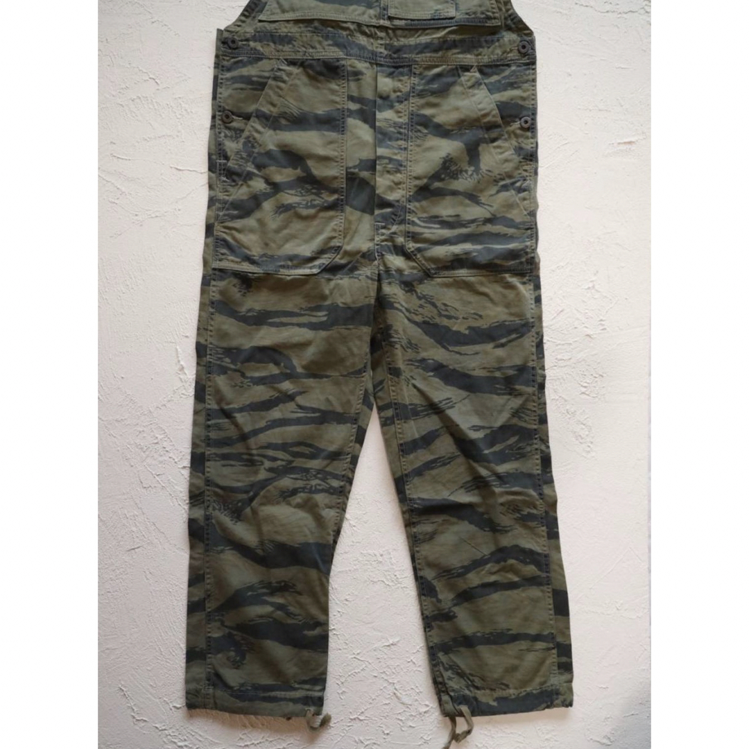 新品*RRL*カモ　リップストップ　オーバーオール*M*　ダブルアールエル  メンズのパンツ(サロペット/オーバーオール)の商品写真