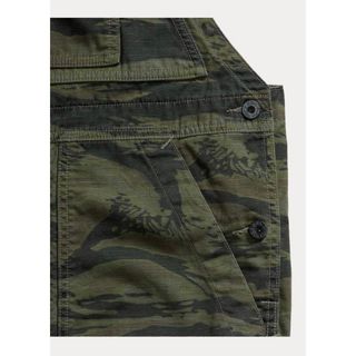 新品*RRL*カモ リップストップ オーバーオール*M* ダブルアールエル