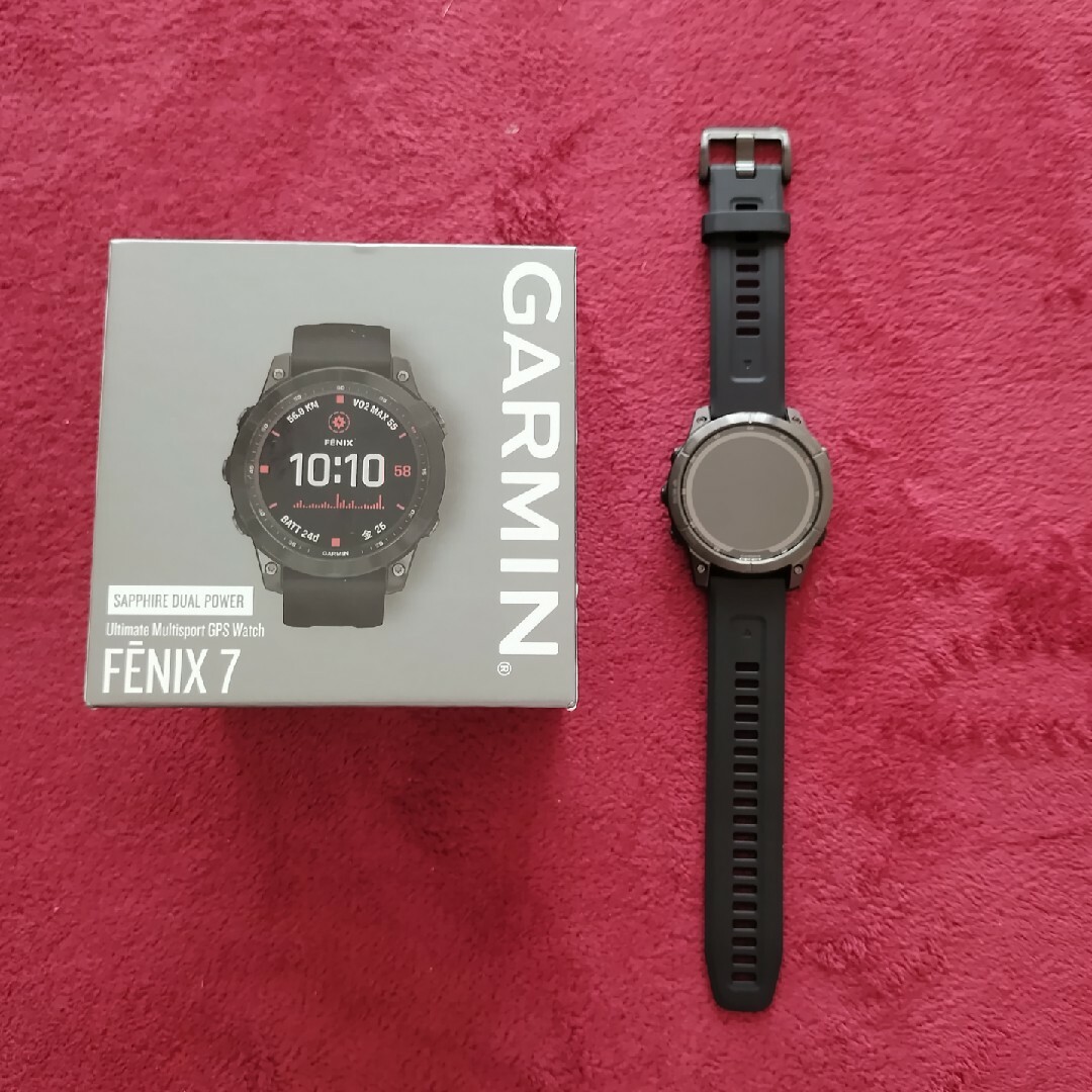 GARMIN　FENIX7　SAPPHIRE　DUALPOWER　スマートウォッ