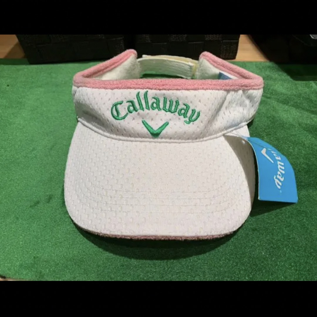 Callaway(キャロウェイ)のキャロウェイ レディース ゴルフ サンバイザー スポーツ/アウトドアのゴルフ(ウエア)の商品写真