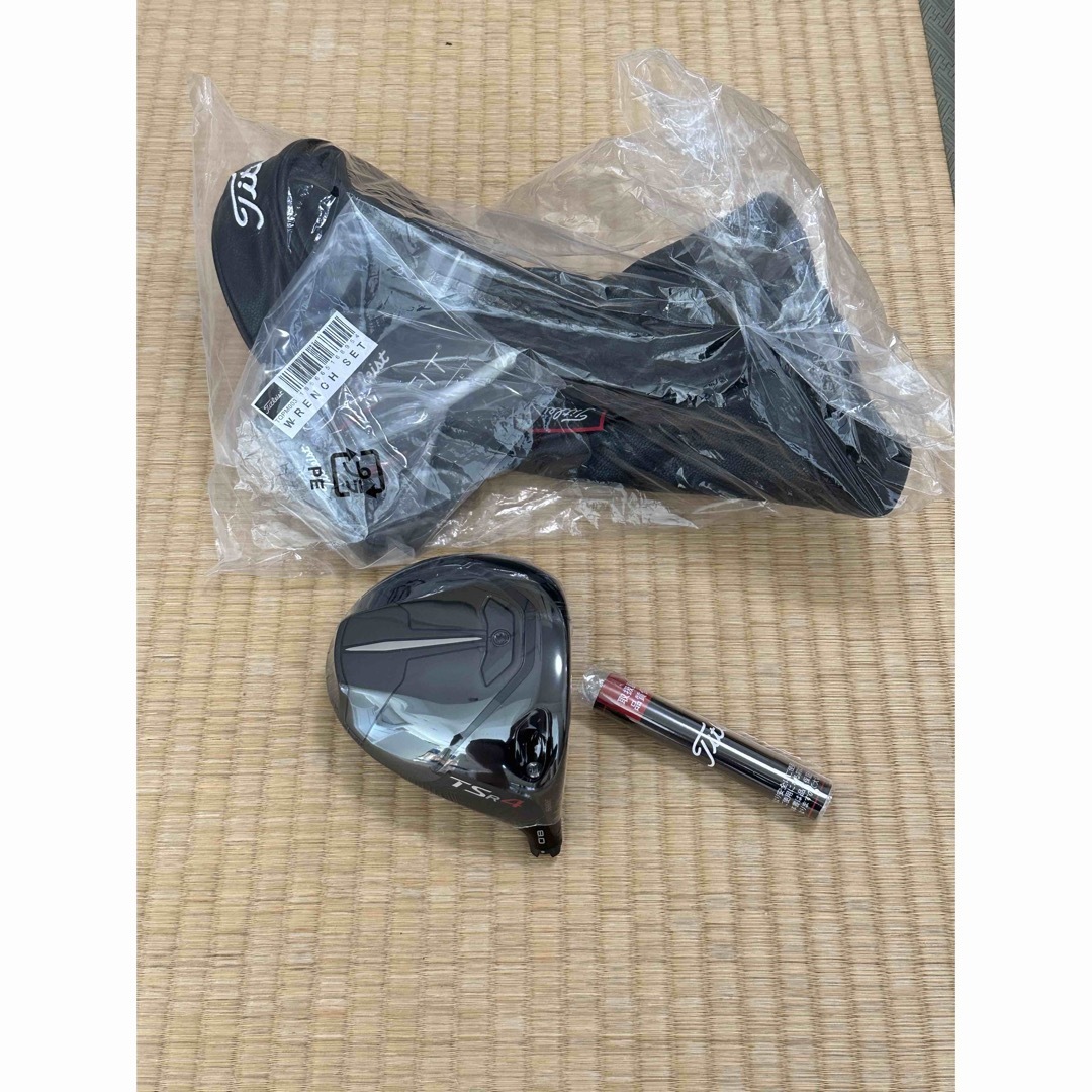 新品 未使用　タイトリスト　TSR4 8度 ドライバーヘッドクラブ