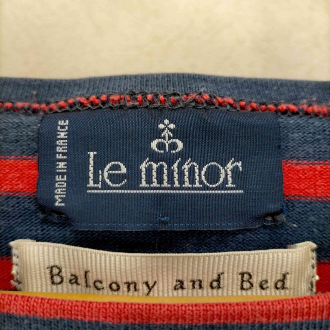 Le Minor(ルミノア)のLe minor(ルミノア) バスクシャツ レディース トップス レディースのトップス(カットソー(長袖/七分))の商品写真