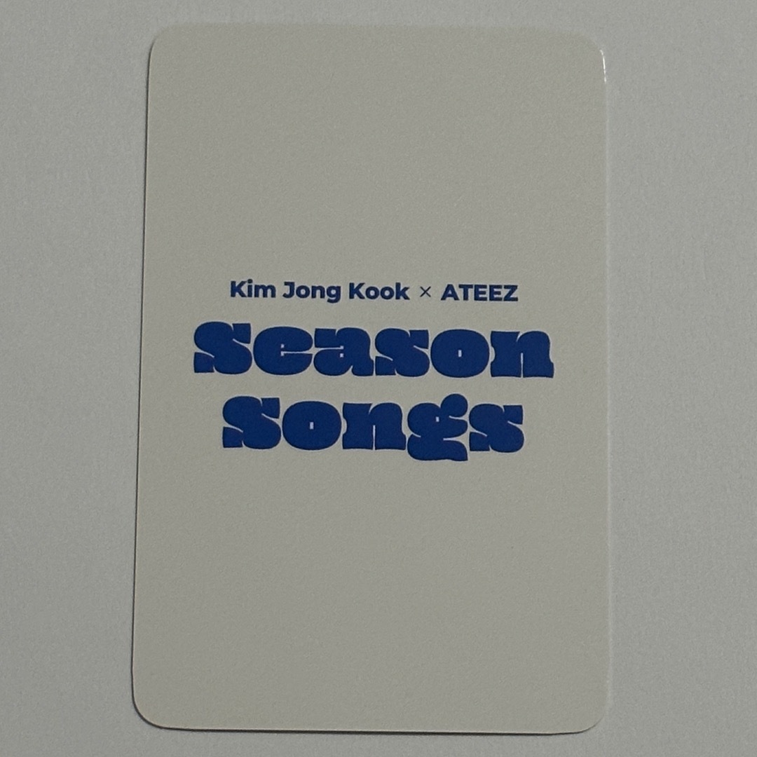 season songs ソンファ トレカ ateez