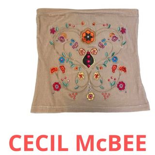 セシルマクビー(CECIL McBEE)のCECIL McBEE  ベアトップ　チューブトップ(ベアトップ/チューブトップ)