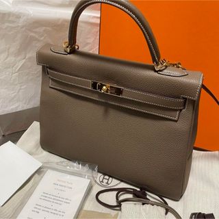 エルメス(Hermes)のma様専用♡エルメス ケリー32トゴ エトゥープ ゴールド金具 D刻印2019年(ハンドバッグ)