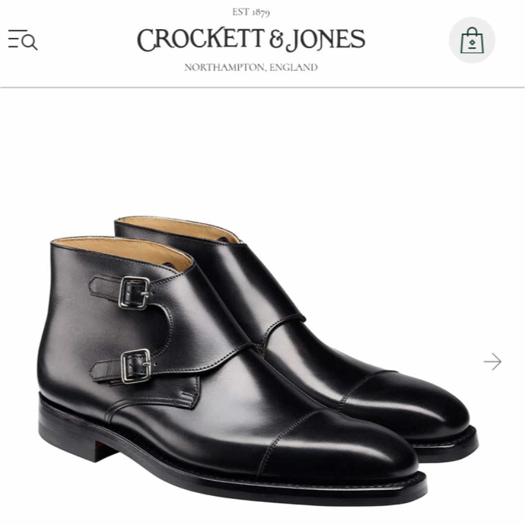 Crockett&Jones - crockett & jones camberley2 キャンベリー 革靴の