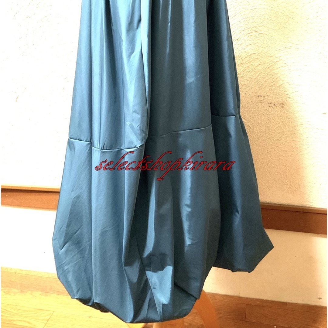 2023新作☆ハリ感◎シャカシャカタフタ素材ボリュームバルーンスカート☆F レディースのスカート(ロングスカート)の商品写真
