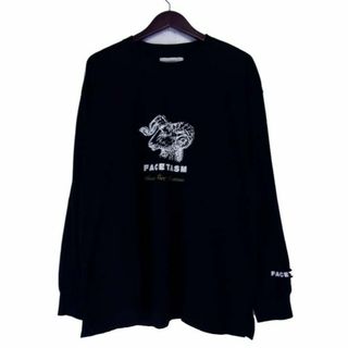 ファセッタズム(FACETASM)のファセッタズム FACETASM × コウスケ カワムラ KOSUKE KAWAMURA ■ 【 KK TEE U01 LOGO LONG TEE 】 フロント デザイン カットソー(Tシャツ/カットソー(七分/長袖))