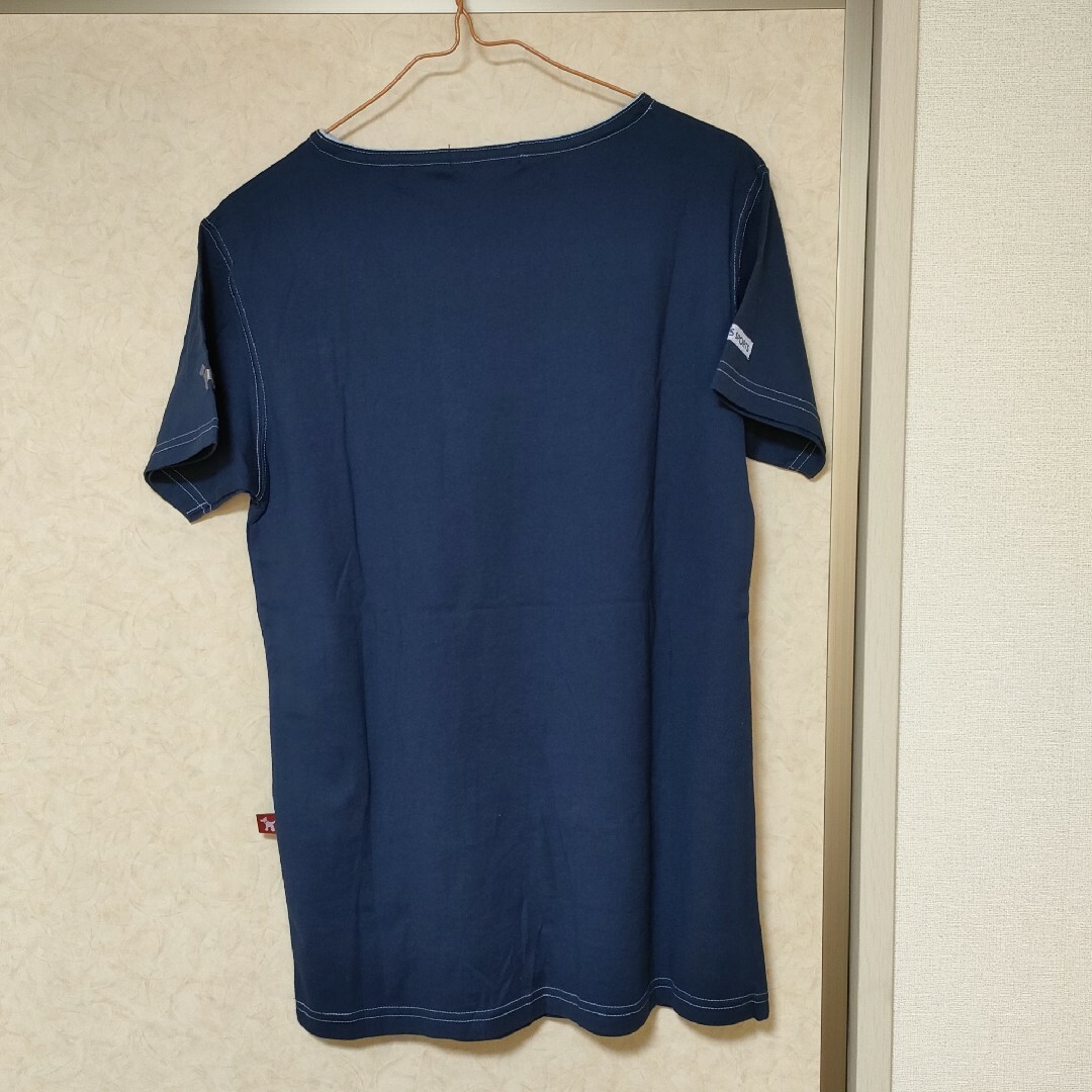 PERSON'S(パーソンズ)の新品 PERSON‘S SPORTS パーソンズスポーツ Tシャツ ネイビー 紺 レディースのトップス(Tシャツ(半袖/袖なし))の商品写真