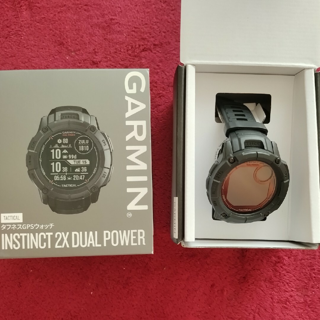 GARMIN(ガーミン)のGARMIN　Instinct2X DUALPOWER　スマートウォッチ メンズの時計(腕時計(デジタル))の商品写真