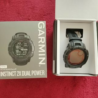 ガーミン(GARMIN)のGARMIN　Instinct2X DUALPOWER　スマートウォッチ(腕時計(デジタル))