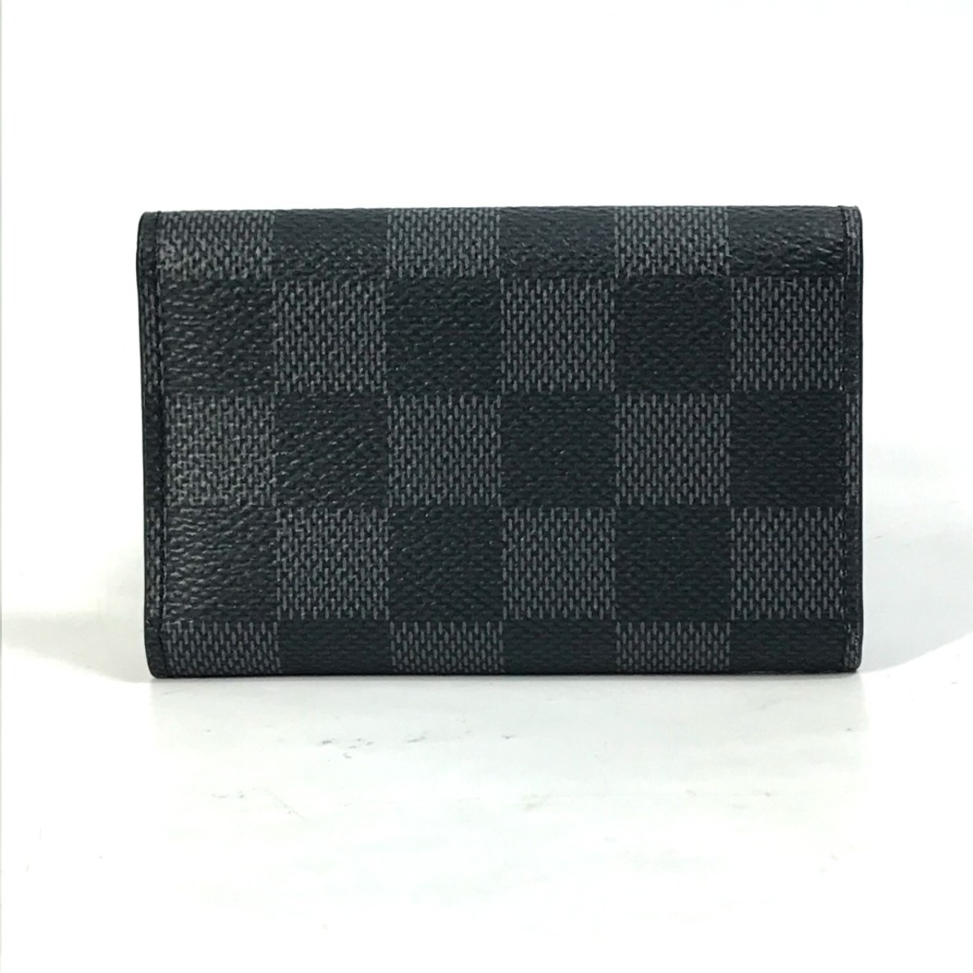 ルイヴィトン LOUIS VUITTON ミュルティクレ6  N62662 ダミエグラフィット 三つ折り キーケース ダミエグラフィットキャンバス ブラック 未使用