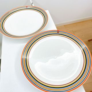 イッタラ(iittala)の未使用 イッタラ iittala オリゴ プレート 26cm オレンジ 2枚(食器)