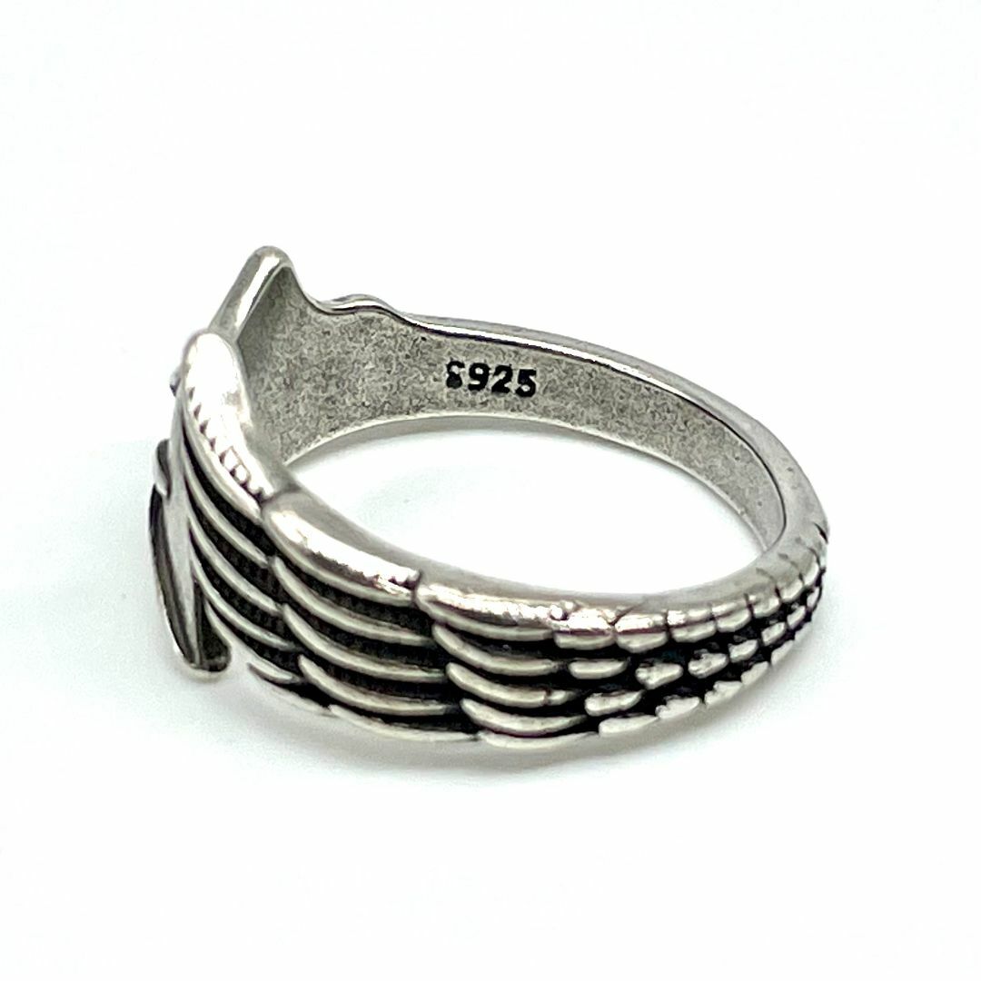リング メンズ 指輪 19号 シルバー925 エンジェル デビル【PN3301】 メンズのアクセサリー(リング(指輪))の商品写真