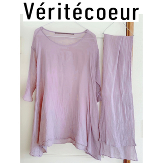 2019SS Veritecoeur ヴェリテクール VC-1904 リネンパッチポケットロングシャツ F/ブラック【2400013106870】