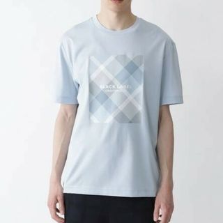 ブラックレーベルクレストブリッジ(BLACK LABEL CRESTBRIDGE)の【新品】ブラックレーベルクレストブリッジ　Tシャツ　ブルーL　バーバリー　716(Tシャツ/カットソー(半袖/袖なし))