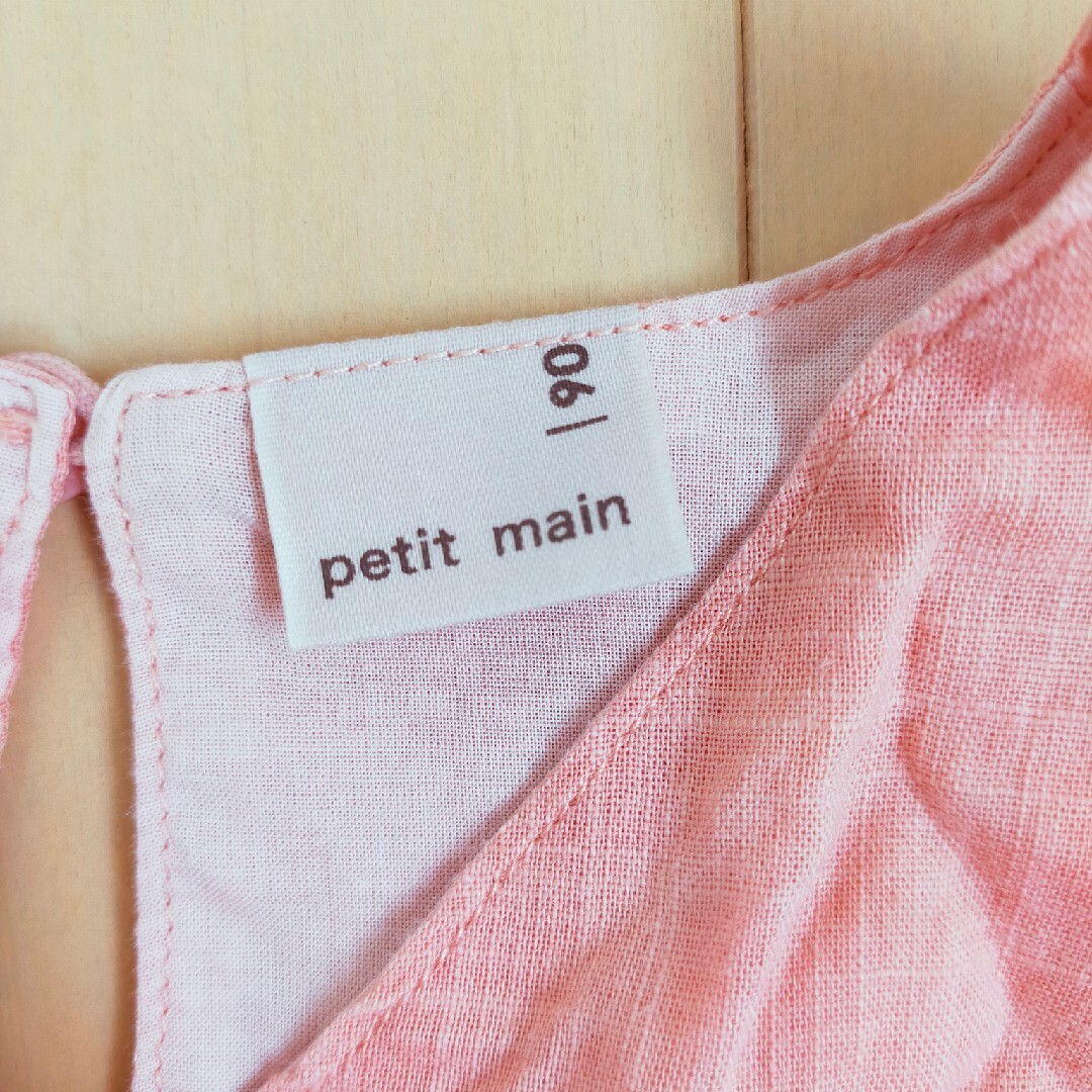 petit main(プティマイン)のpetit main　チュニック 90 キッズ/ベビー/マタニティのキッズ服女の子用(90cm~)(Tシャツ/カットソー)の商品写真